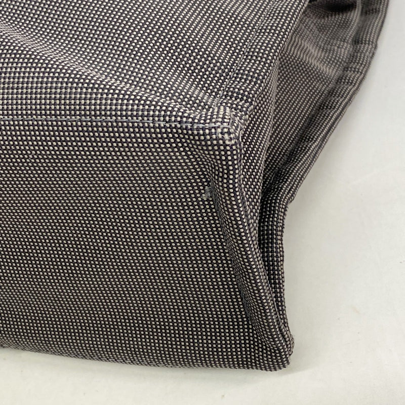 【6gc3659-k】エルメス トートバッグ エールラインMM キャンバス グレー シルバー金具【中古】メンズ レディース ユニセックス
