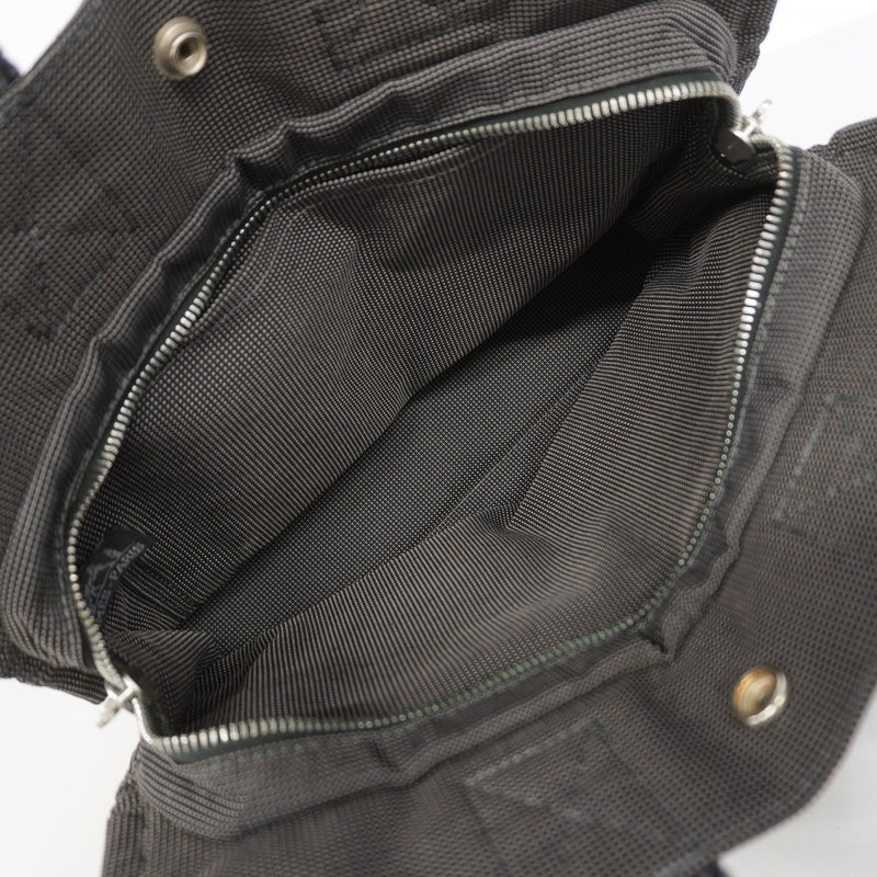 【6gc3660-k】エルメス ハンドバッグ エールラインPM キャンバス グレー シルバー金具【中古】メンズ レディース ユニセックス