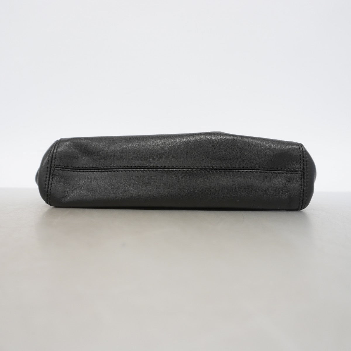 【6gc3661-k】シャネル トートバッグ レザー ブラック シルバー金具【中古】レディース