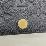 【6gc3679-k】ルイヴィトン 名刺入れ モノグラム・アンプラント アンヴェロップカルトドゥヴィジット M58456 ノワール【中古】レディース