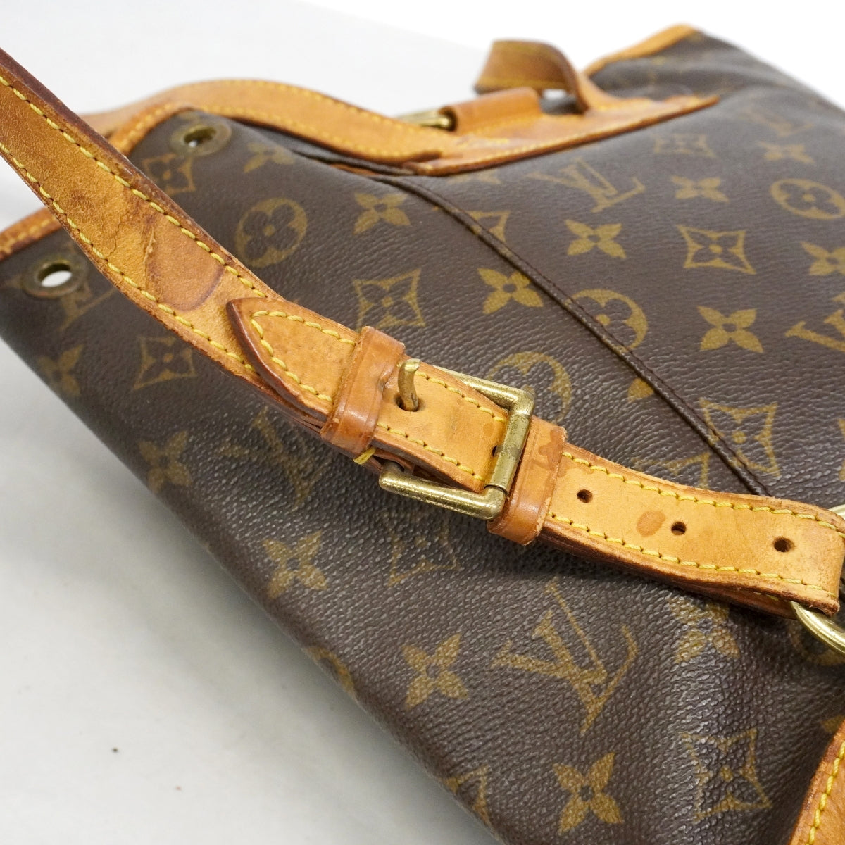 【6gc3691】ルイヴィトン リュック・デイパック モノグラム モンスリMM M51136 ブラウン【中古】レディース