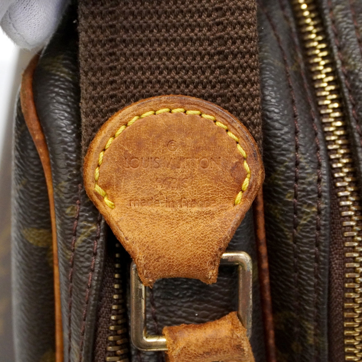 【6gc3692】ルイヴィトン ショルダーバッグ モノグラム リポーターPM M45254 ブラウン【中古】レディース