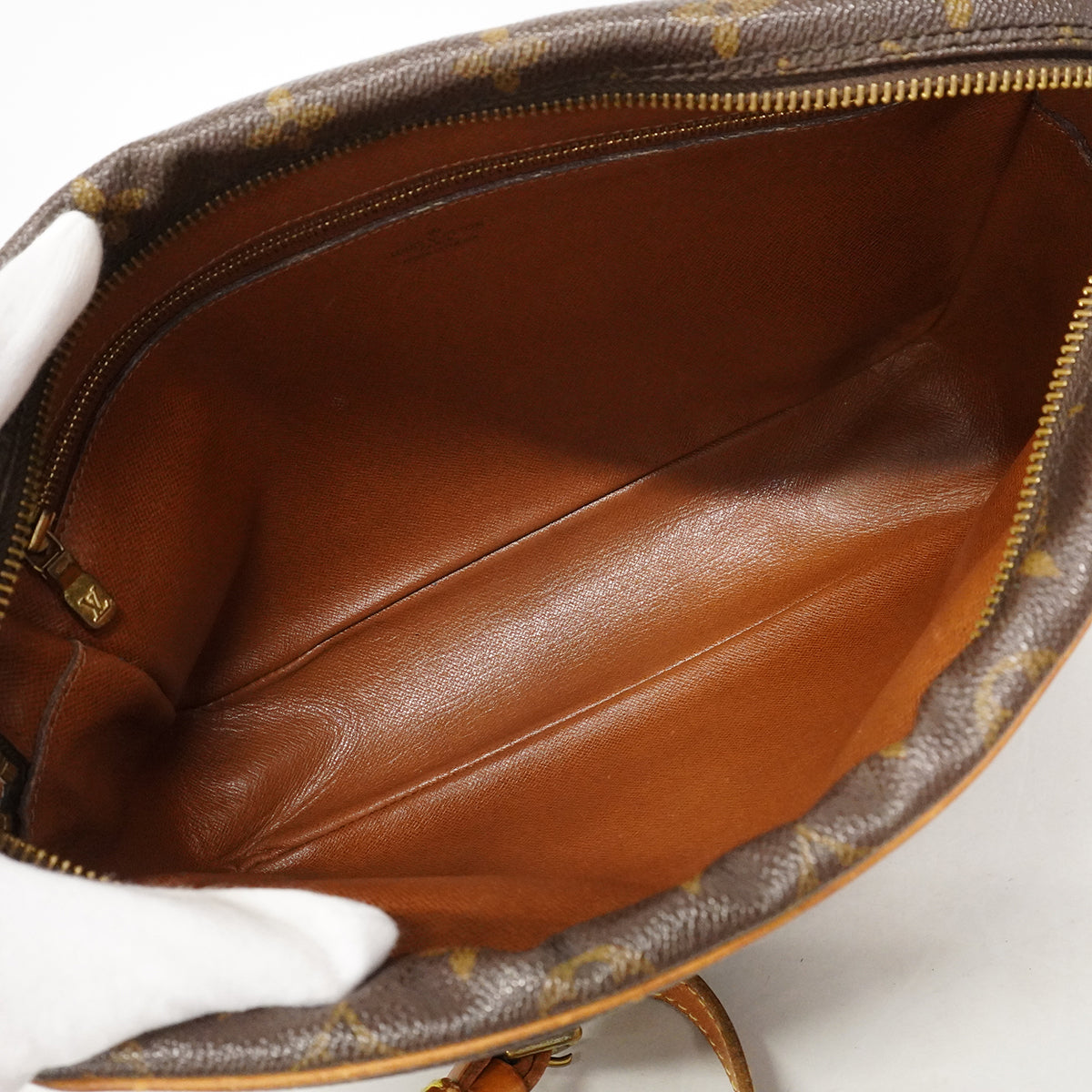 【6gc3703】ルイヴィトン ショルダーバッグ モノグラム トロカデロ30 M51272 ブラウン【中古】レディース