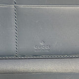 【6gc3716-k】グッチ 三つ折り長財布 GGスプリーム 256926 PVC ブラウン ゴールド金具【中古】メンズ レディース ユニセックス