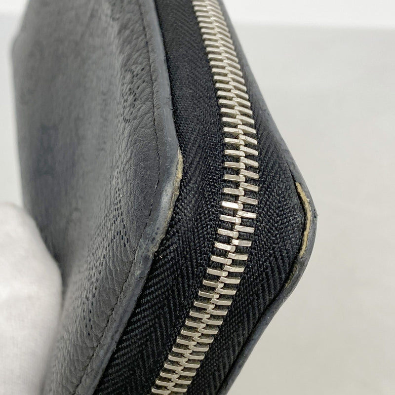 【6gc3718-k】ルイヴィトン 長財布 マヒナ ジッピーウォレット M61867 ノワール【中古】メンズ レディース ユニセックス