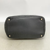 【6gc3733-k】シャネル トートバッグ カンボン ラムスキン ブラック シルバー金具【中古】レディース