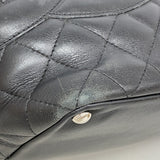 【6gc3733-k】シャネル トートバッグ カンボン ラムスキン ブラック シルバー金具【中古】レディース