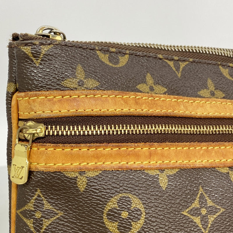 【6gc3745-k】ルイヴィトン ショルダーバッグ モノグラム ポシェットボスフォール M40044 ブラウン【中古】レディース