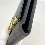 【6gc3748-k】ルイヴィトン 財布 トリヨン ポルトフォイユカプシーヌコンパクト M82764 ノワール【中古】レディース