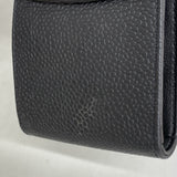 【6gc3762-k】シャネル シガレットケース キャビアスキン ブラック ゴールド金具【中古】レディース