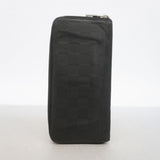 【6gc3769-k】ルイヴィトン 長財布 ダミエ・アンフィニ ジッピーウォレットヴェルティカル N63548 オニキス 【中古】メンズ