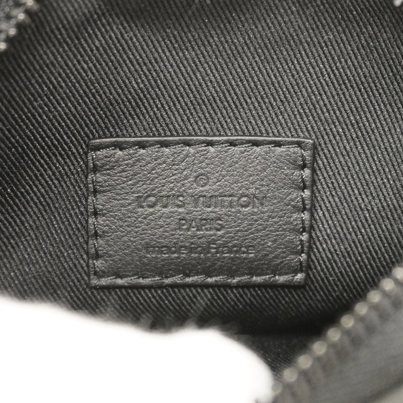 【6gd3785】ルイヴィトン ショルダーバッグ モノグラム・シャドウ レースアップポーチ M12601 ブラック【中古】メンズ