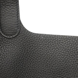 【6gd3792】エルメス ハンドバッグ ピコタンロックMM トリヨンクレマンス ブラック ゴールド金具 K刻印【中古】レディース