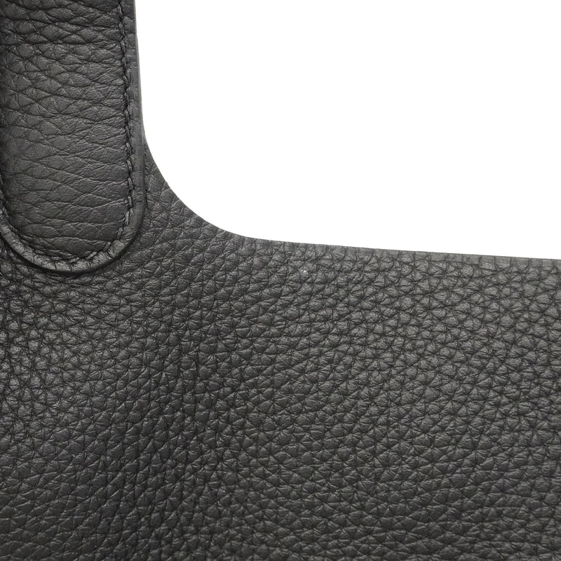 【6gd3792】エルメス ハンドバッグ ピコタンロックMM トリヨンクレマンス ブラック ゴールド金具 K刻印【中古】レディース
