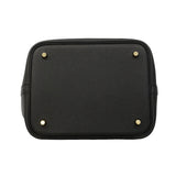 【6gd3792】エルメス ハンドバッグ ピコタンロックMM トリヨンクレマンス ブラック ゴールド金具 K刻印【中古】レディース