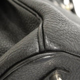 【6gd3796-h】エルメス ハンドバッグ バーキン35 トゴ ブラック シルバー金具 □Q刻印【中古】レディース