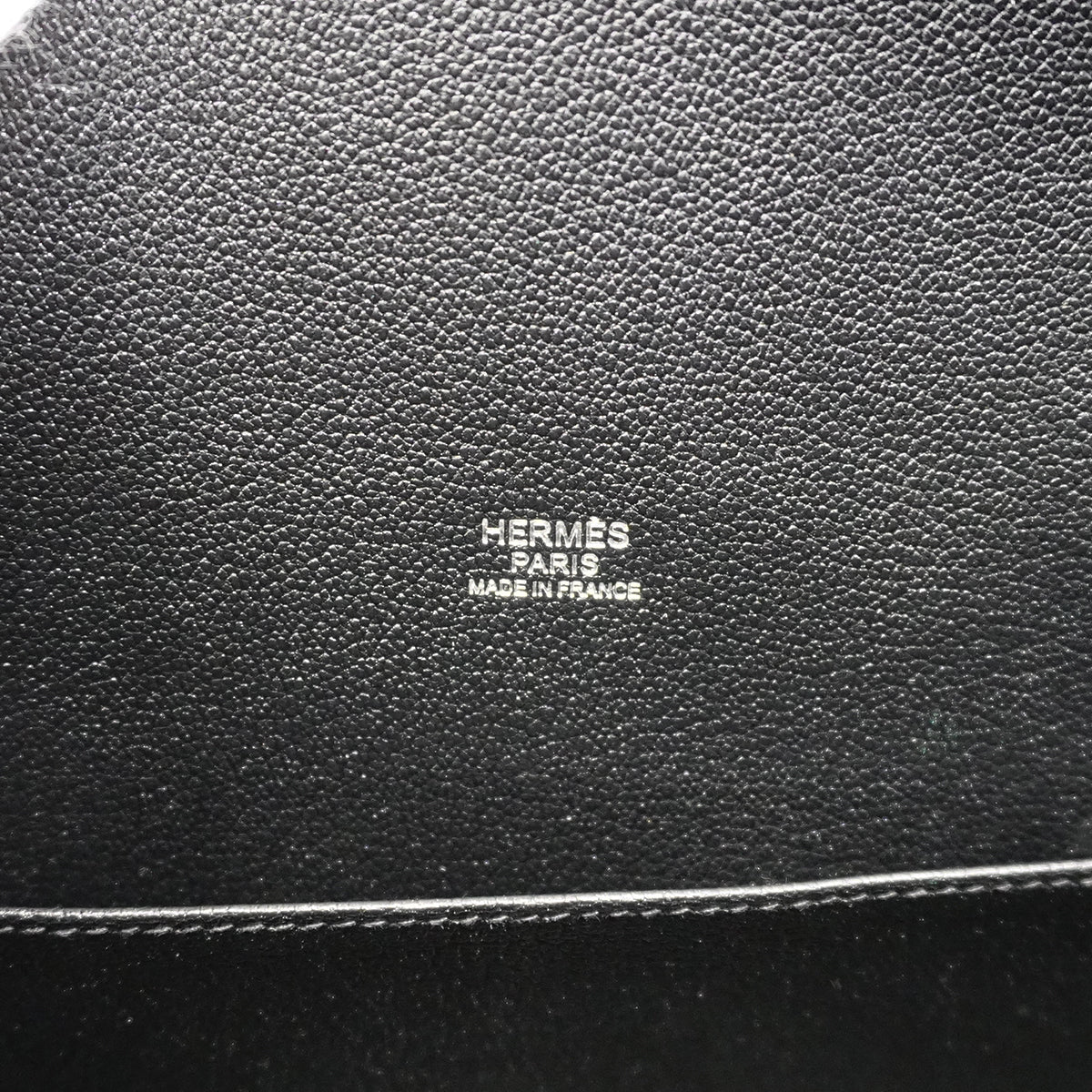 【6gd3804】エルメス ブリーフケース シティホール38 ヴォーエプソン ブラック シルバー金具 X刻印【中古】メンズ