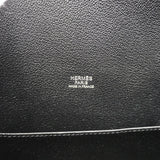 【6gd3804】エルメス ブリーフケース シティホール38 ヴォーエプソン ブラック シルバー金具 X刻印【中古】メンズ