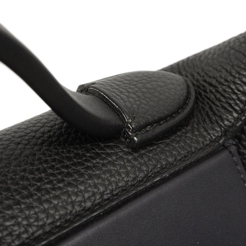 【6gd3805】エルメス ハンドバッグ ヴァンチャトル29 トゴ スイフト ブラック シルバー金具 U刻印 2wayバッグ【中古】レディース
