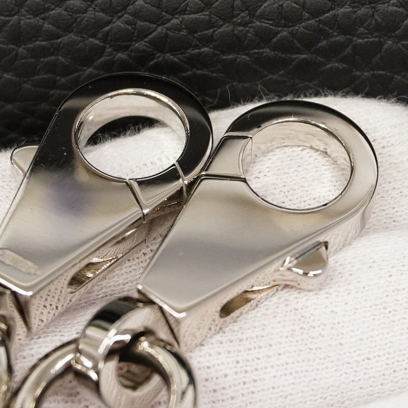 【6gd3805】エルメス ハンドバッグ ヴァンチャトル29 トゴ スイフト ブラック シルバー金具 U刻印 2wayバッグ【中古】レディース