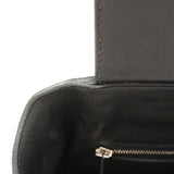 【6gd3805】エルメス ハンドバッグ ヴァンチャトル29 トゴ スイフト ブラック シルバー金具 U刻印 2wayバッグ【中古】レディース
