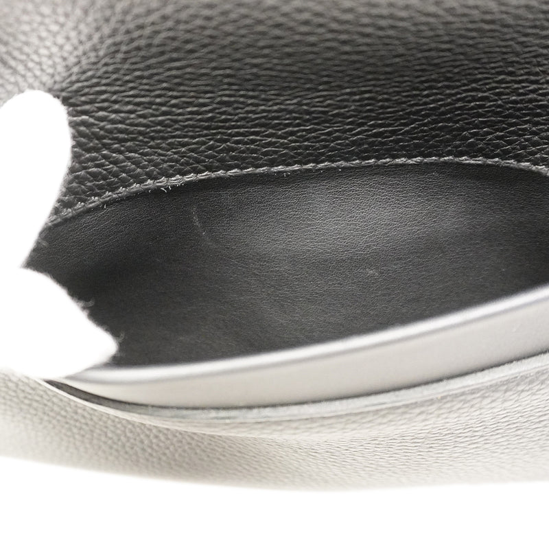 【6gd3805】エルメス ハンドバッグ ヴァンチャトル29 トゴ スイフト ブラック シルバー金具 U刻印 2wayバッグ【中古】レディース