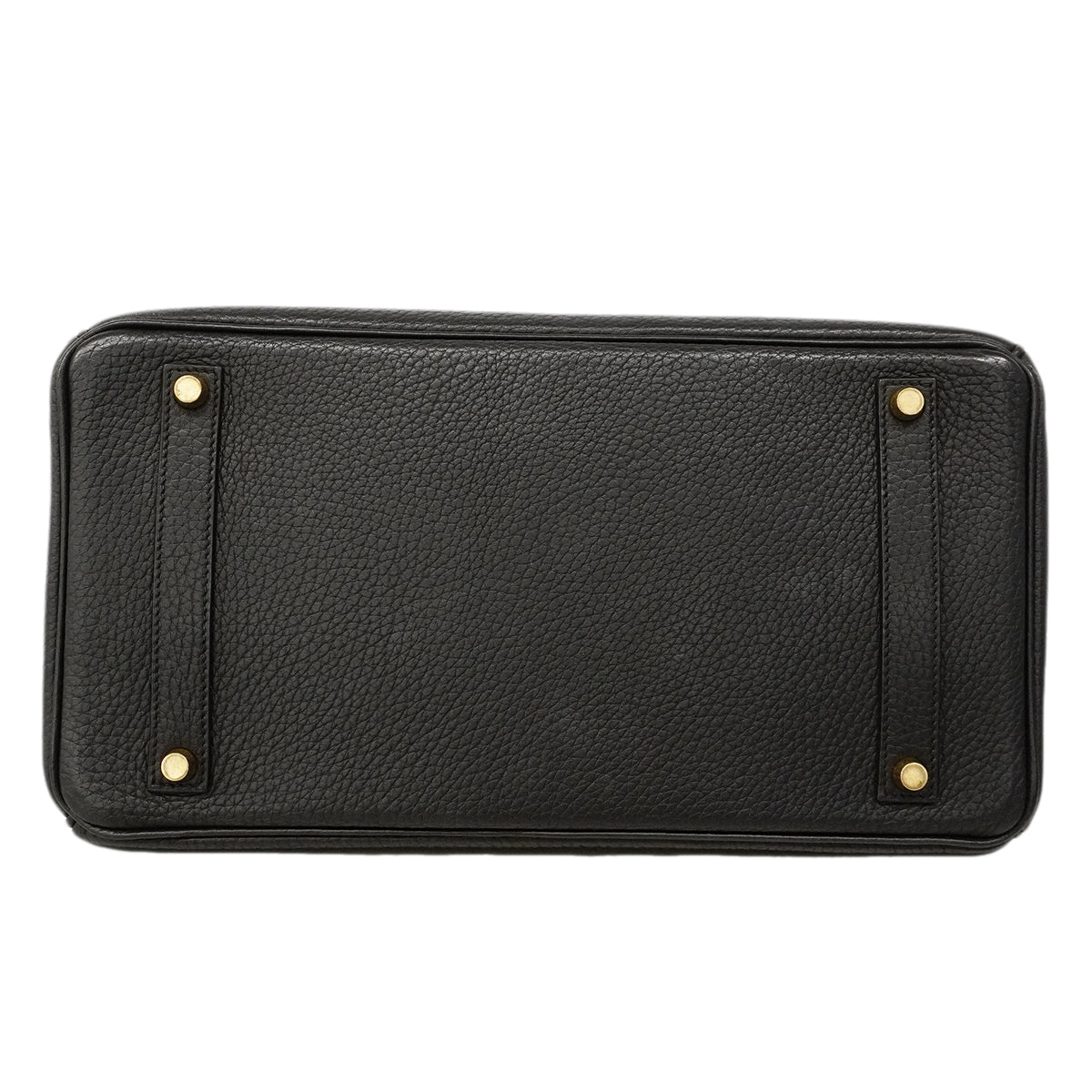 【6gd3807】エルメス ハンドバッグ バーキン35 アルデンヌ ブラック ゴールド金具 □E刻印【中古】レディース