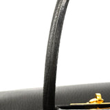 【6gd3807】エルメス ハンドバッグ バーキン35 アルデンヌ ブラック ゴールド金具 □E刻印【中古】レディース