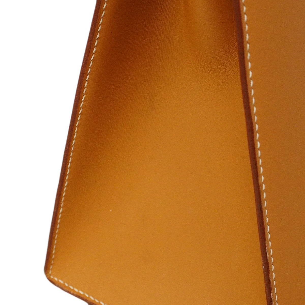 【6gd3811】エルメス ハンドバッグ ケリー32 ボックスカーフ ナチュラルサブレ ゴールド金具 □C刻印【中古】レディース