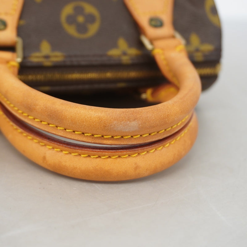【6gd3819】ルイヴィトン ハンドバッグ モノグラム ミニスピーディ M41534 ブラウン【中古】レディース