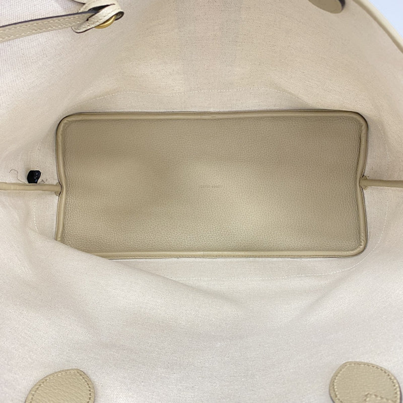 【6gd3825】グッチ トートバッグ オフィディア 726755 PVC ベージュ ゴールド金具【中古】レディース