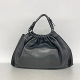【6gd3826】グッチ ハンドバッグ 001 4335 レザー ブラック シルバー金具【中古】レディース