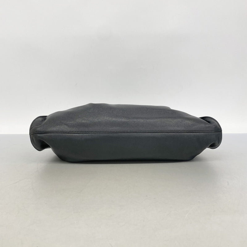 【6gd3826】グッチ ハンドバッグ 001 4335 レザー ブラック シルバー金具【中古】レディース