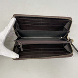 【6gd3827】グッチ 長財布 グッチシマ 394005 レザー ブラウン シャンパンゴールド金具【中古】レディース