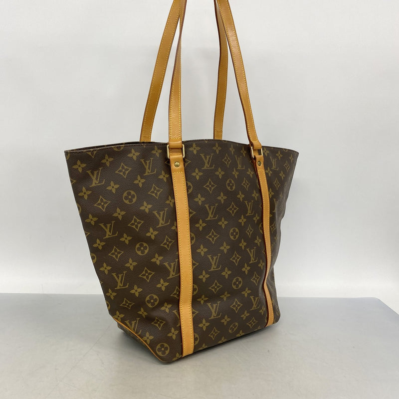【6gd3829】ルイヴィトン トートバッグ モノグラム サックショッピング M51109 ブラウン【中古】レディース