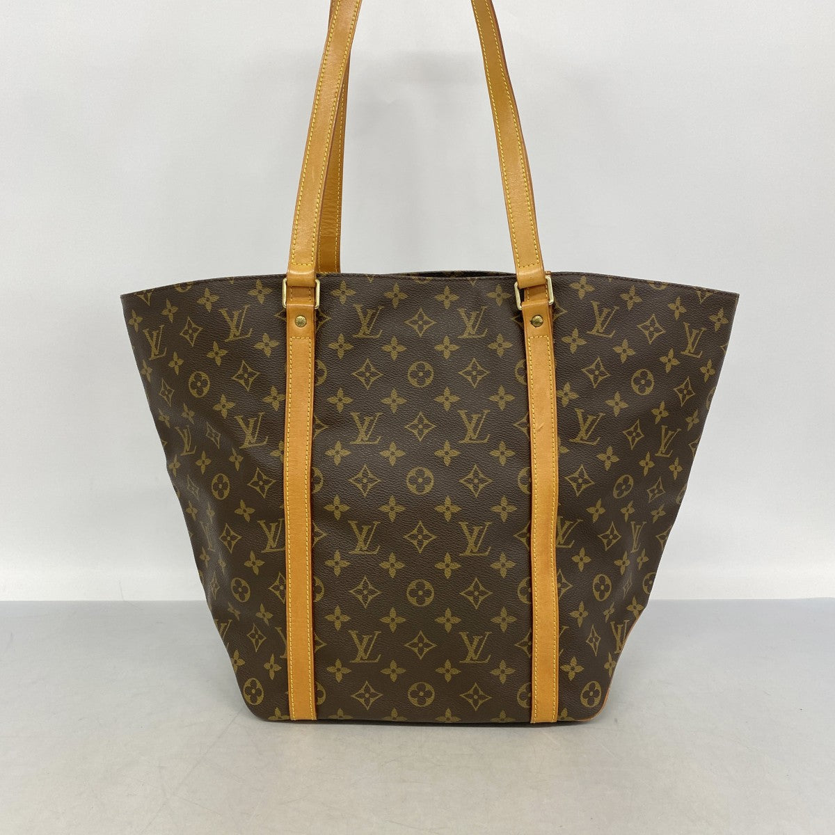 【6gd3829】ルイヴィトン トートバッグ モノグラム サックショッピング M51109 ブラウン【中古】レディース