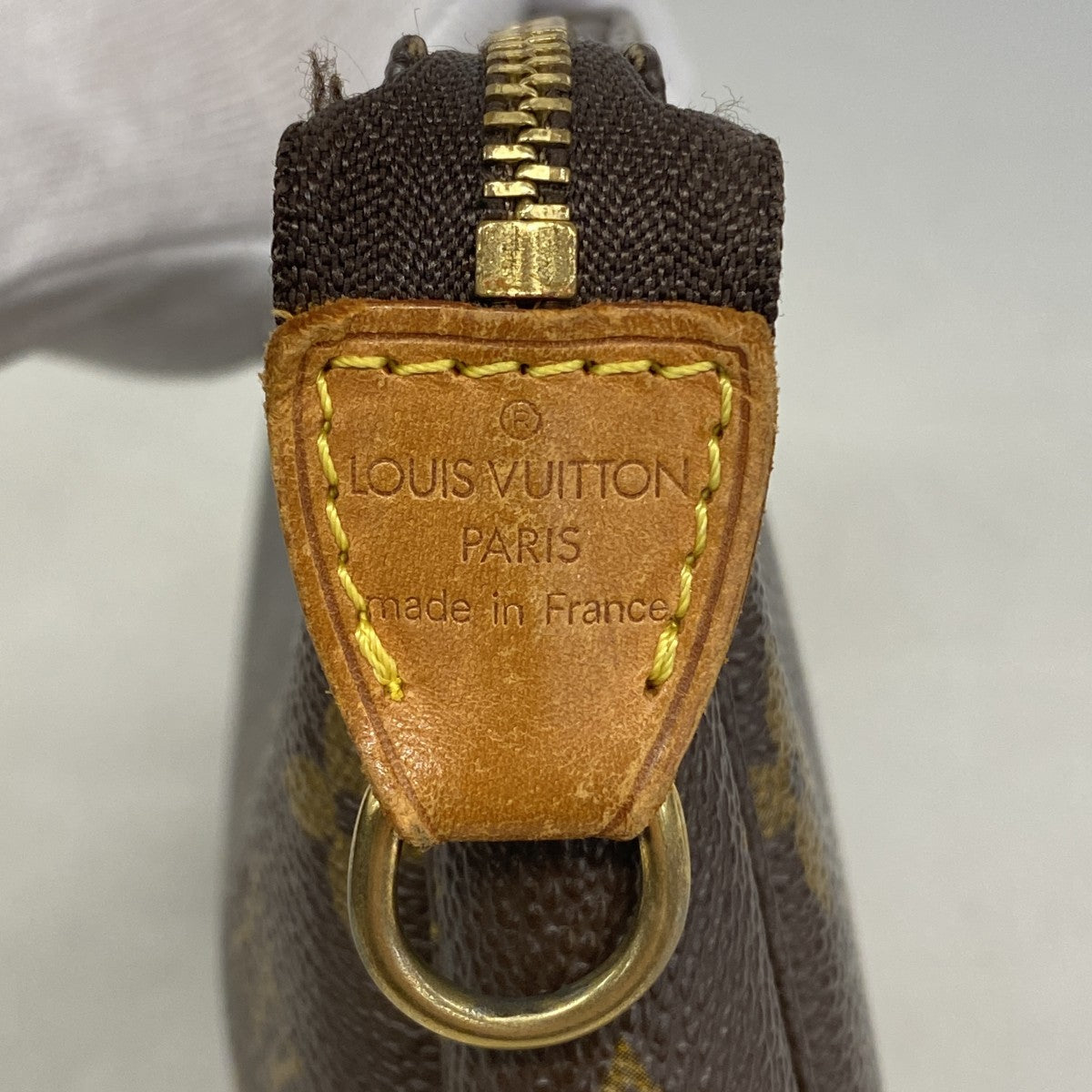 【6gd3833】ルイヴィトン ポーチ モノグラム ポシェット・アクセソワール M40712 ブラウン【中古】レディース
