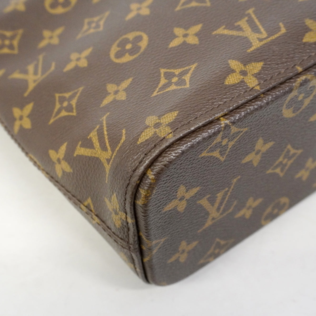 【6gd3836】ルイヴィトン トートバッグ モノグラム ルコ M51155 ブラウン【中古】レディース