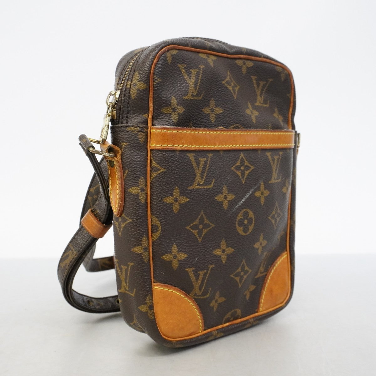 【6gd3840】ルイヴィトン ショルダーバッグ モノグラム ダヌーブ M45266 ブラウン【中古】レディース