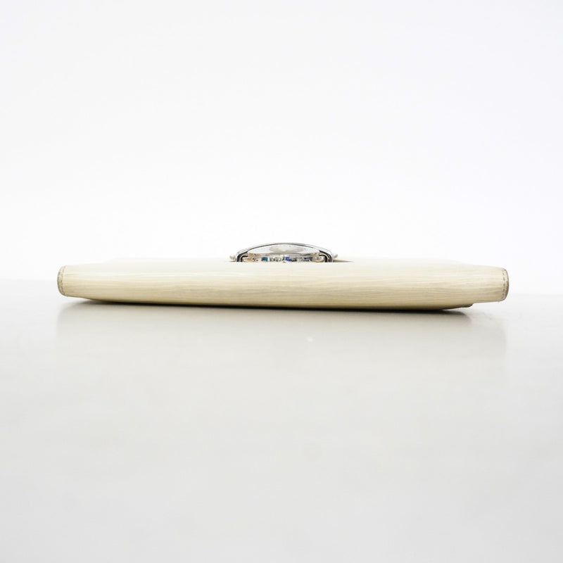 【6gd3843】ルイヴィトン 三つ折り長財布 エピ ポルトフォイユウジェニ イヴォワール【中古】レディース