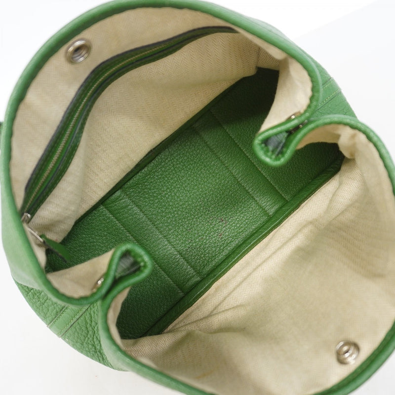 【6gd3854】エルメス トートバッグ ガーデンパーティTPM ネゴンダ バンブー シルバー金具 □N刻印【中古】レディース