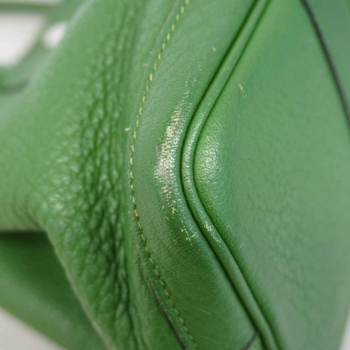 【6gd3854】エルメス トートバッグ ガーデンパーティTPM ネゴンダ バンブー シルバー金具 □N刻印【中古】レディース
