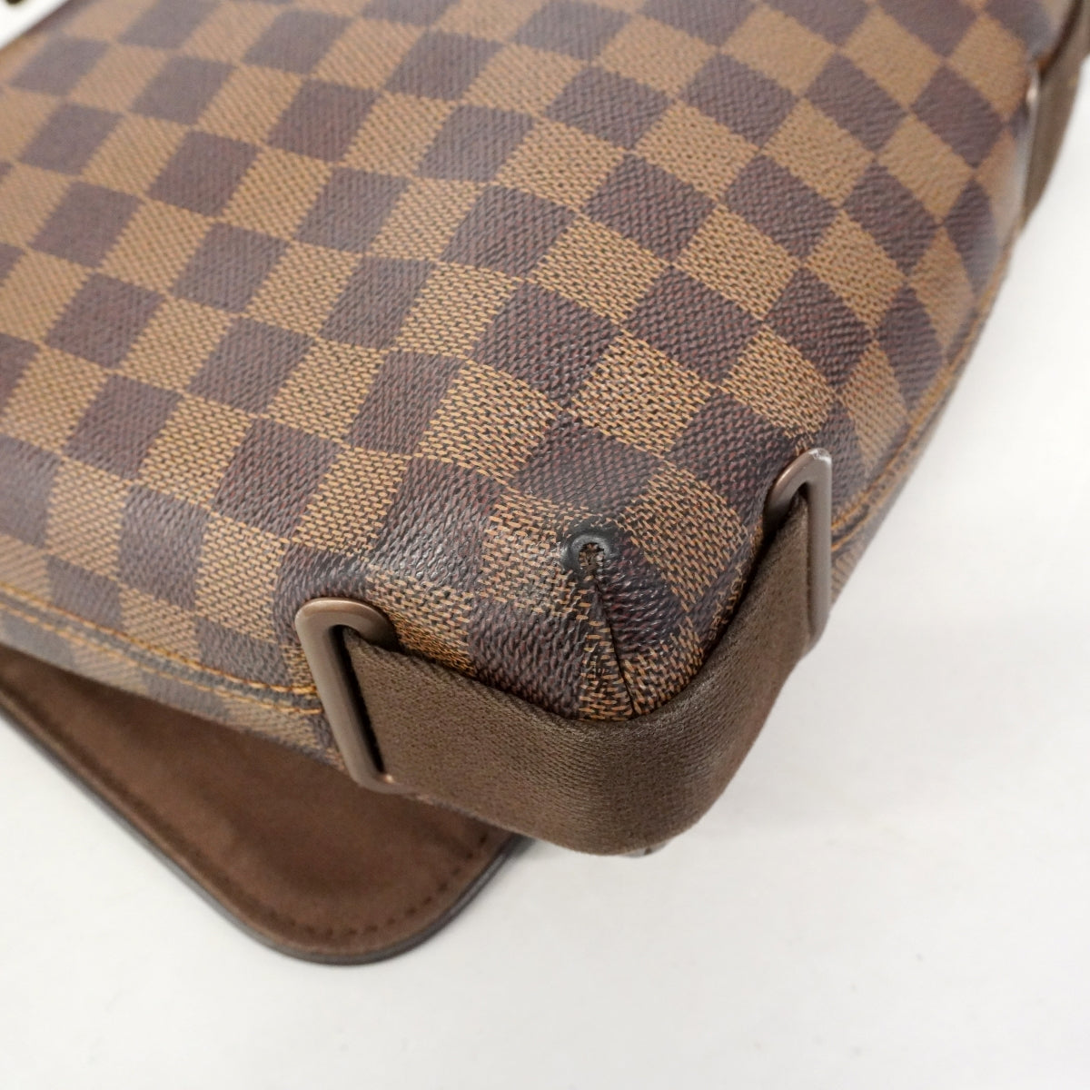 【6gd3867】ルイヴィトン ショルダーバッグ ダミエ ブルックリンPM N51210 エベヌ【中古】レディース
