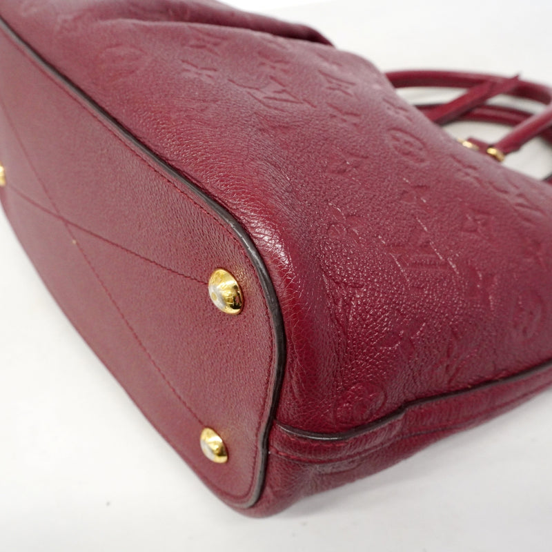 【6gd3870】ルイヴィトン ハンドバッグ モノグラム・アンプラント マザリーヌMM M43216 レザン【中古】レディース