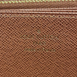 【6gd3875】ルイヴィトン 長財布 モノグラム ジッピーウォレット M42616 ブラウン【中古】メンズ レディース ユニセックス