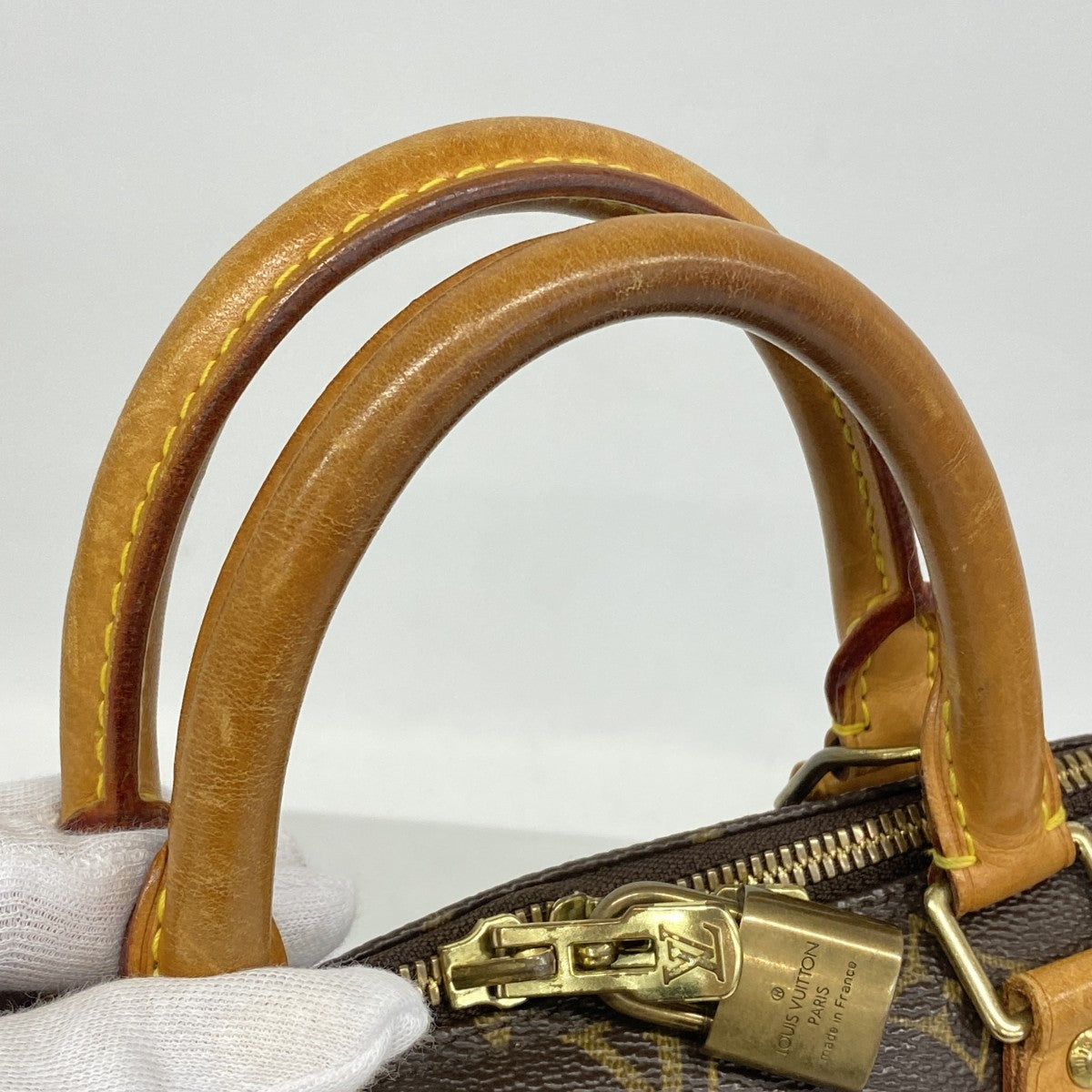 【6gd3877】ルイヴィトン ハンドバッグ モノグラム アルマ M51130 ブラウン【中古】レディース