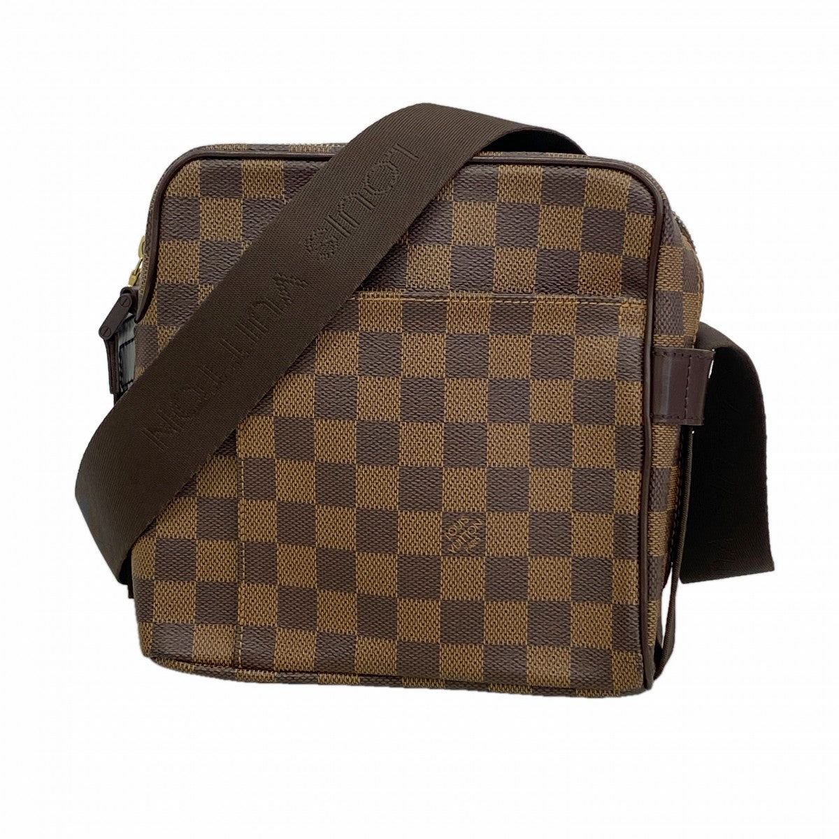 【6gd3879】ルイヴィトン ショルダーバッグ ダミエ オラフPM N41442 エベヌ【中古】レディース