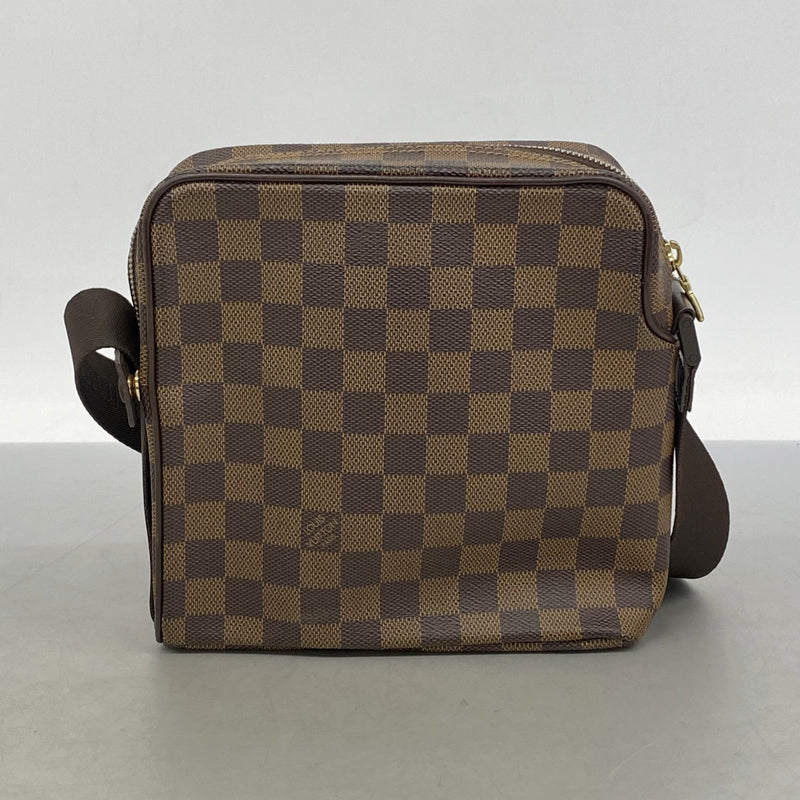 【6gd3879】ルイヴィトン ショルダーバッグ ダミエ オラフPM N41442 エベヌ【中古】レディース