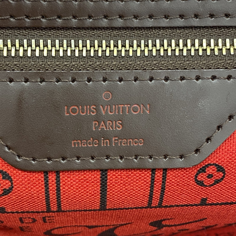 【6gd3881】ルイヴィトン トートバッグ ダミエ ネヴァーフルMM N51105 エベヌ【中古】レディース