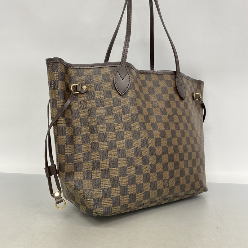 【6gd3881】ルイヴィトン トートバッグ ダミエ ネヴァーフルMM N51105 エベヌ【中古】レディース